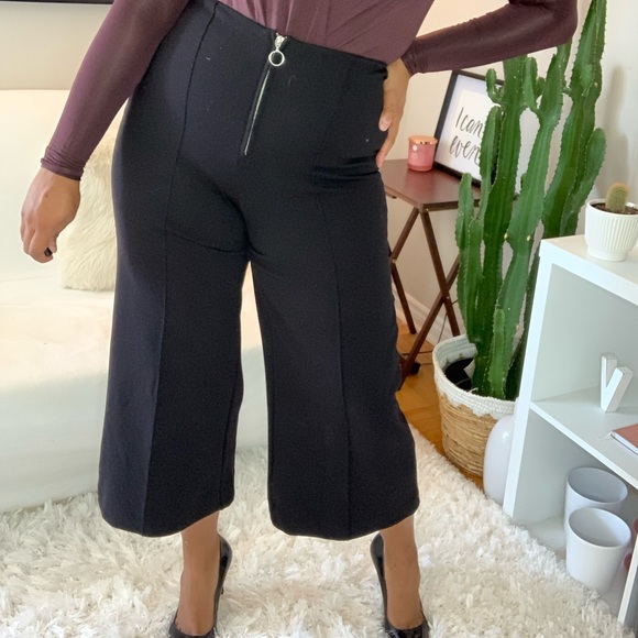 high waisted Black Dress pants - Picture 1 of 4